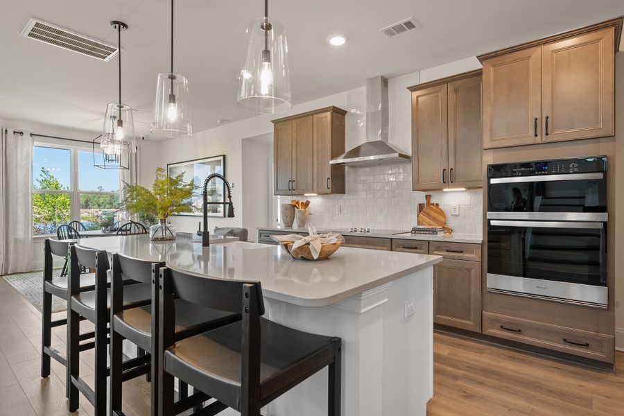 Furnished interior view inside a new home in Marshfield, Longs (Image 6).