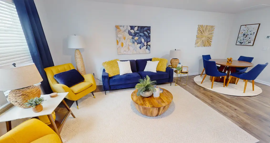 Furnished interior view inside a new home in Aberdeen, Fountain Inn (Image 4).