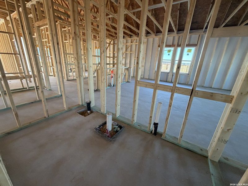 In-progress construction of a new home in The Wilder, Adkins, TX (Image 21).