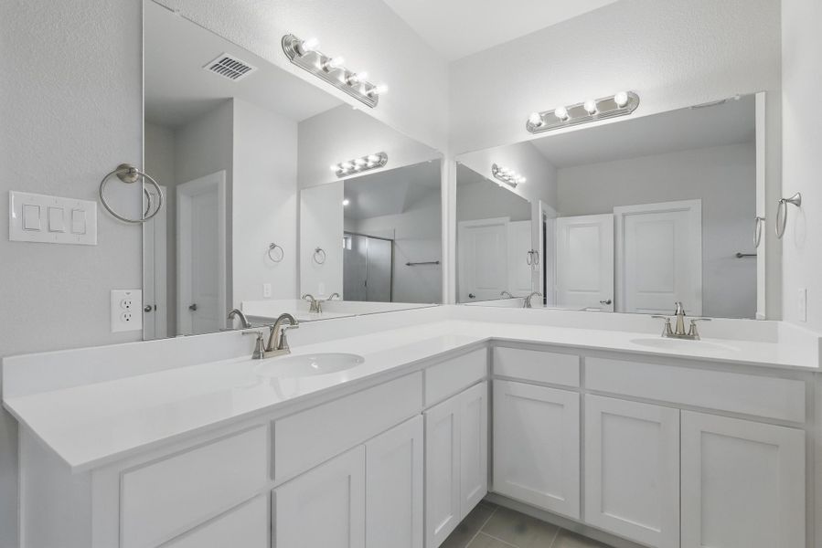 Representative furnished interior of a home built from the McKinley I by Cheldan Homes in Terra Vista, Springtown (Image 9).