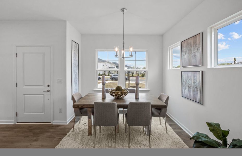 Representative furnished interior of a home built from the Marion by Pulte Homes in Long Savanna, Charleston (Image 10). Representative furnished interior of a home built from the Marion by Pulte Homes in Long Savanna, Charleston (Image 10).