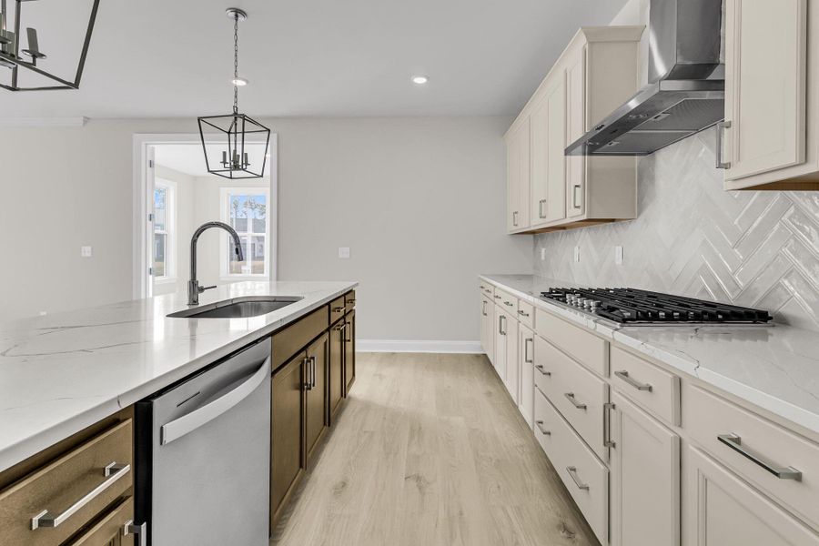 Furnished interior view inside a new home in Tidewater at Lakes of Cane Bay, Summerville (Image 15). Furnished interior view inside a new home in Tidewater at Lakes of Cane Bay, Summerville (Image 15).