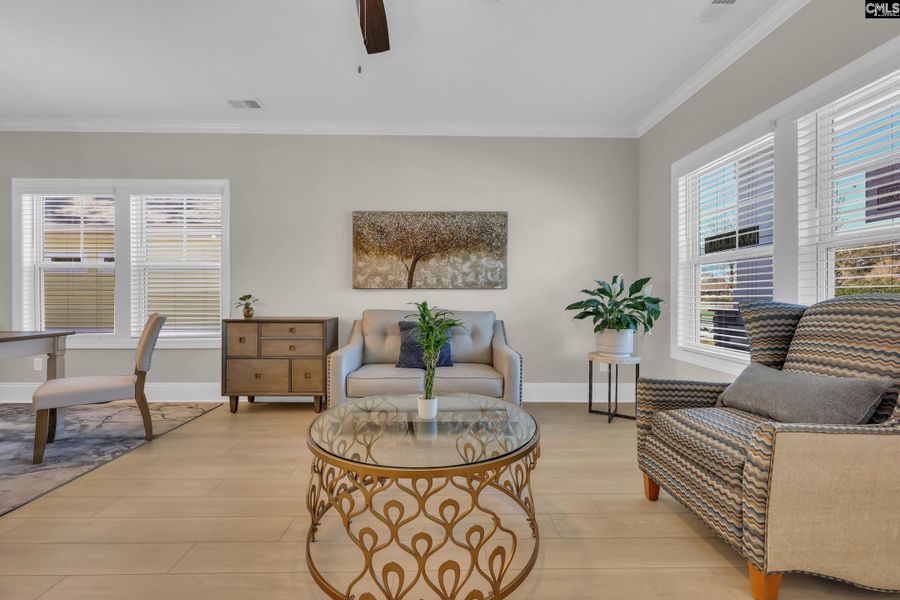 Furnished interior view inside a new home in Bickley Station, Irmo (Image 7).
