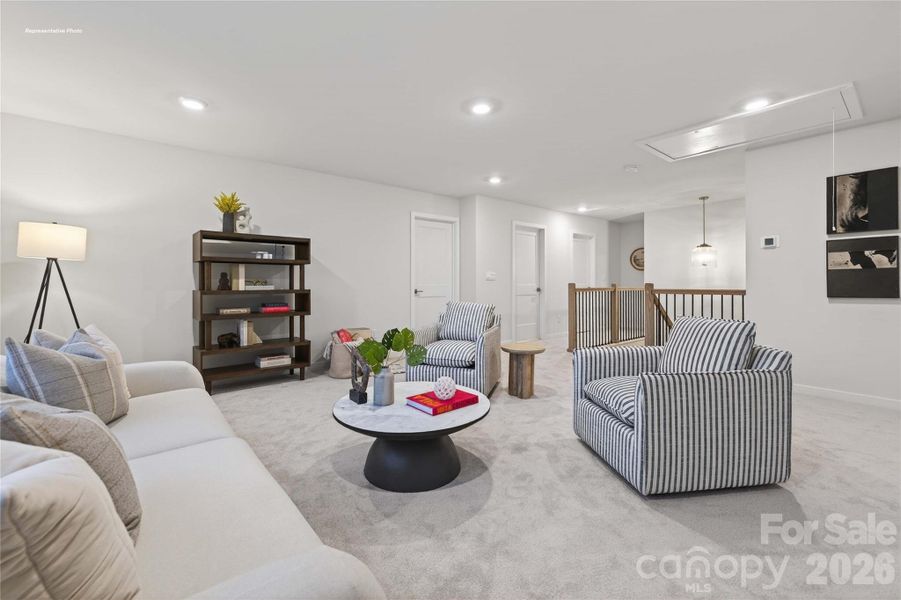 Furnished interior view inside a new home in Brantley, Mooresville (Image 22). Furnished interior view inside a new home in Brantley, Mooresville (Image 22).