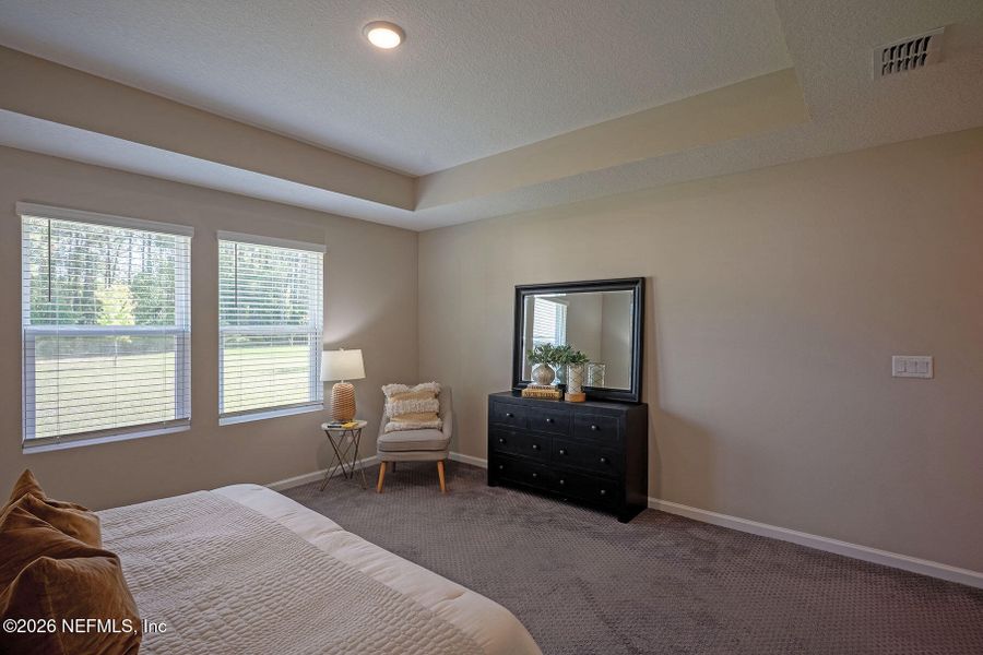 Furnished interior view inside a new home in Edinburgh Village, Jacksonville (Image 50).