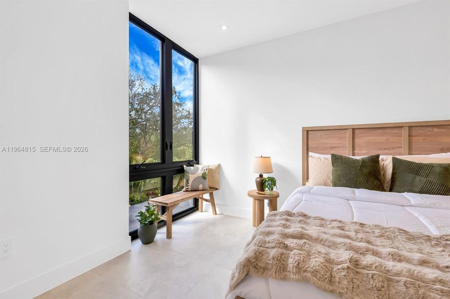 Furnished interior view inside a new home in , Miami (Image 44). Furnished interior view inside a new home in , Miami (Image 44).