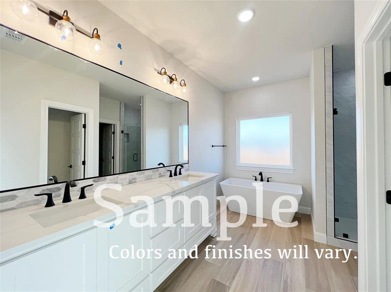 Furnished interior view inside a new home in , Abilene (Image 6).