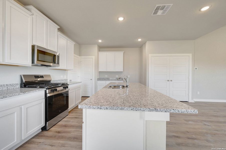 Furnished interior view inside a new home in Winding Brook, San Antonio (Image 18).
