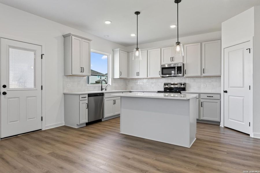 Furnished interior view inside a new home in Saddlebrook Ranch, Schertz (Image 14).