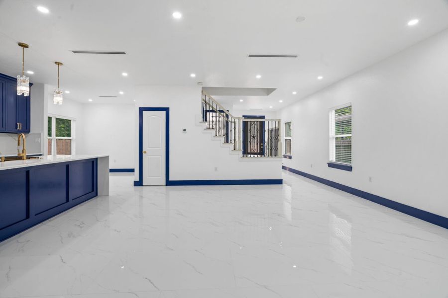 Another view of the spacious, open-concept living area. Another view of the spacious, open-concept living area.