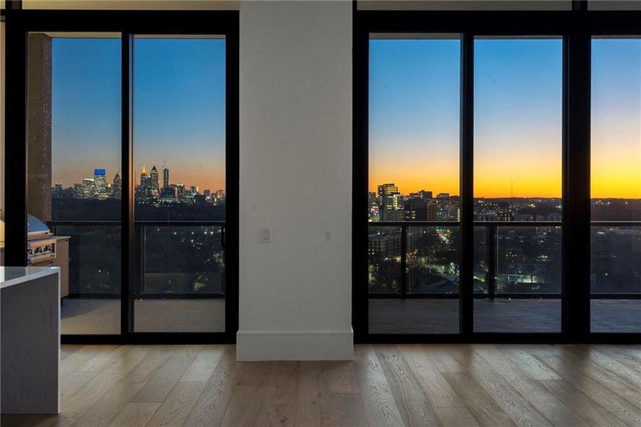 Spacious, unfurnished interior of a new home in The Dillon Buckhead, Atlanta (Image 52).