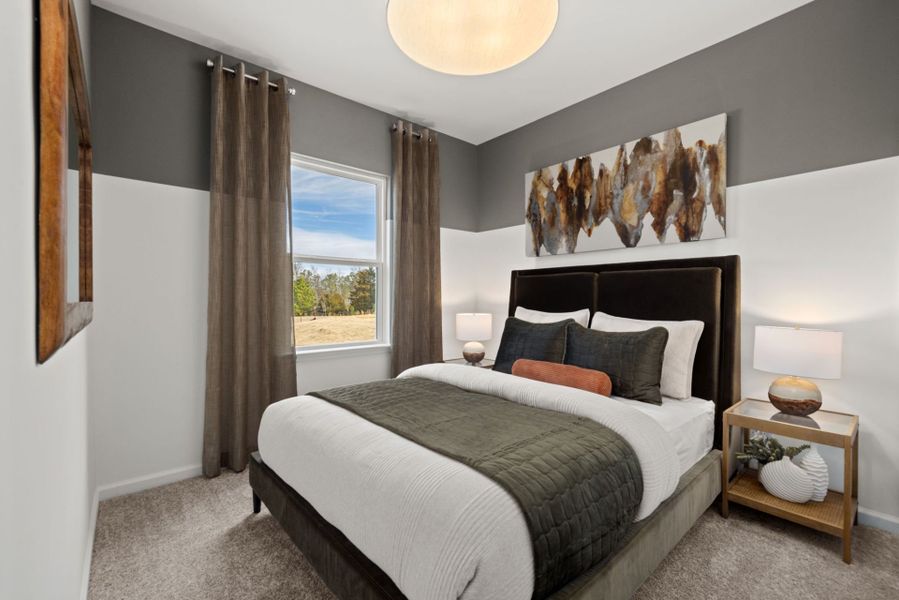 Furnished interior view inside a new home in Huxley, Apex (Image 13).