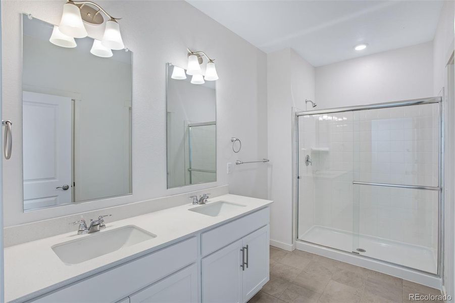 Furnished interior view inside a new home in Hansen Farm, Fort Collins (Image 11).