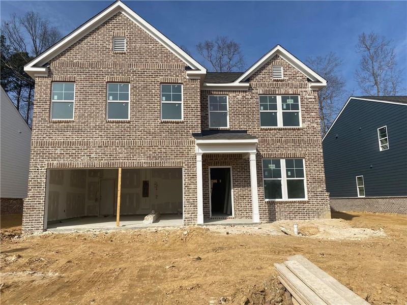 In-progress construction of a new home in Riverside Ridge, Lawrenceville, GA (Image 32). In-progress construction of a new home in Riverside Ridge, Lawrenceville, GA (Image 32).
