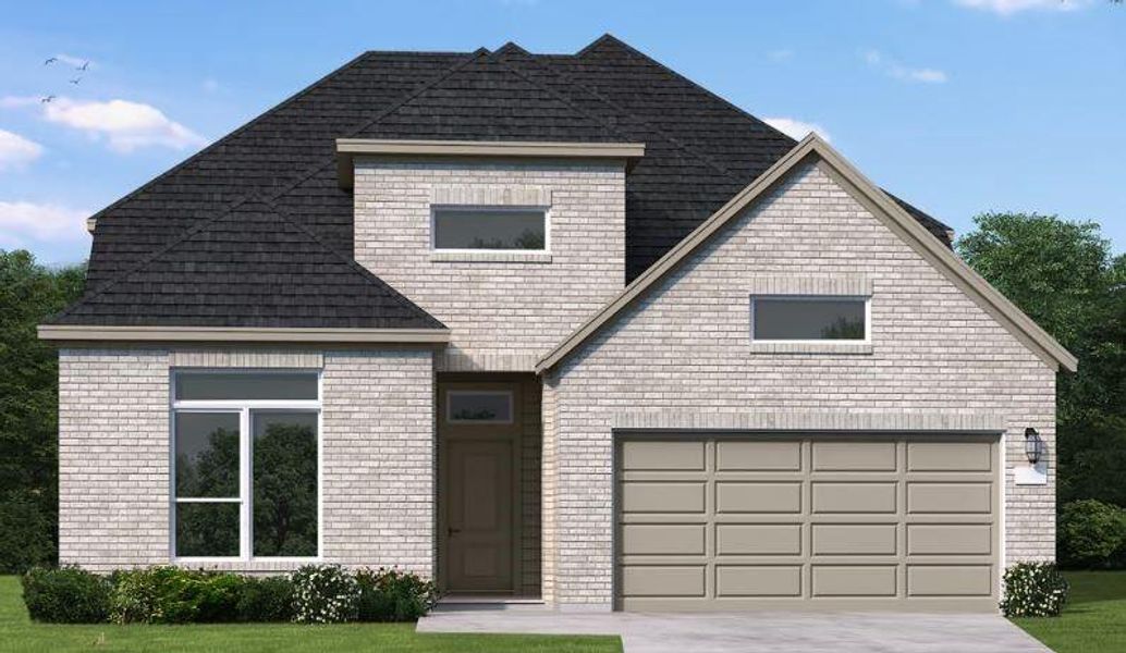 Front Elevation (Representative Rendering)