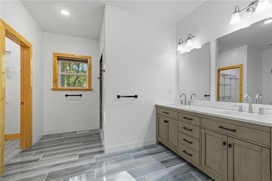 Furnished interior view inside a new home in , Talking Rock (Image 11).