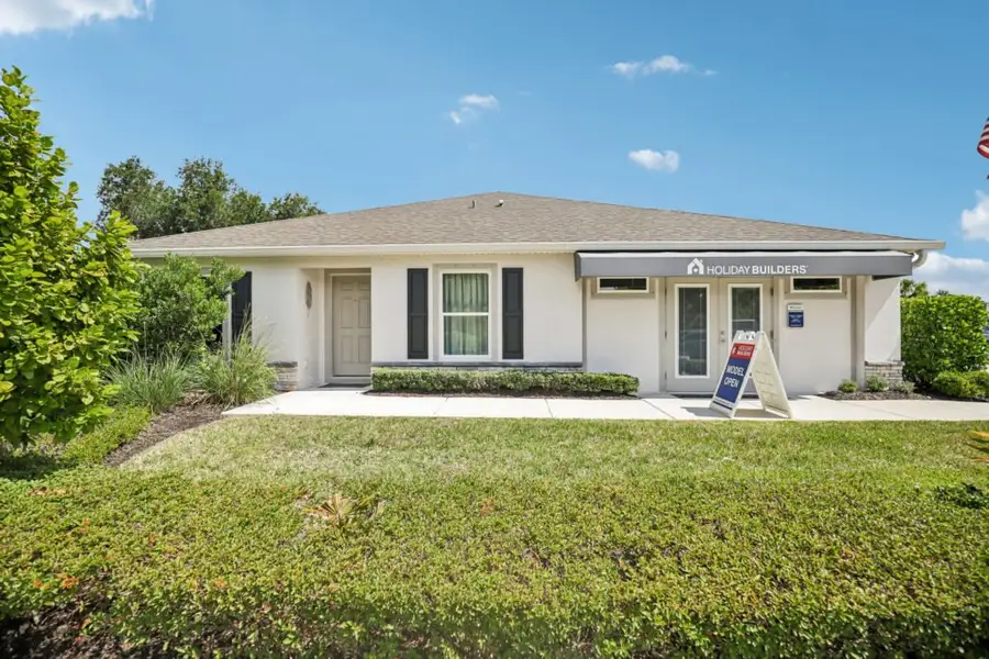 Representative exterior details of a home built from the Royal by Holiday Builders in Citrus Springs, Citrus Springs (Image 3).