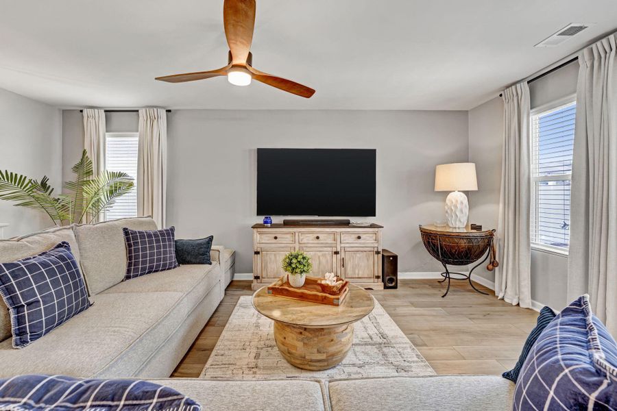 Furnished interior view inside a new home in , Hardeeville (Image 32).