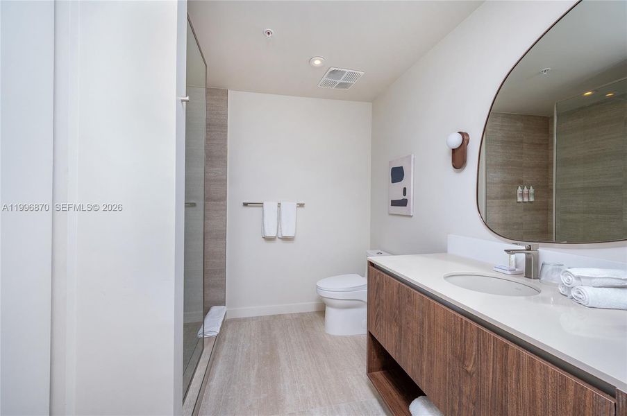 Furnished interior view inside a new home in Domus Brickell Park, Miami (Image 6).