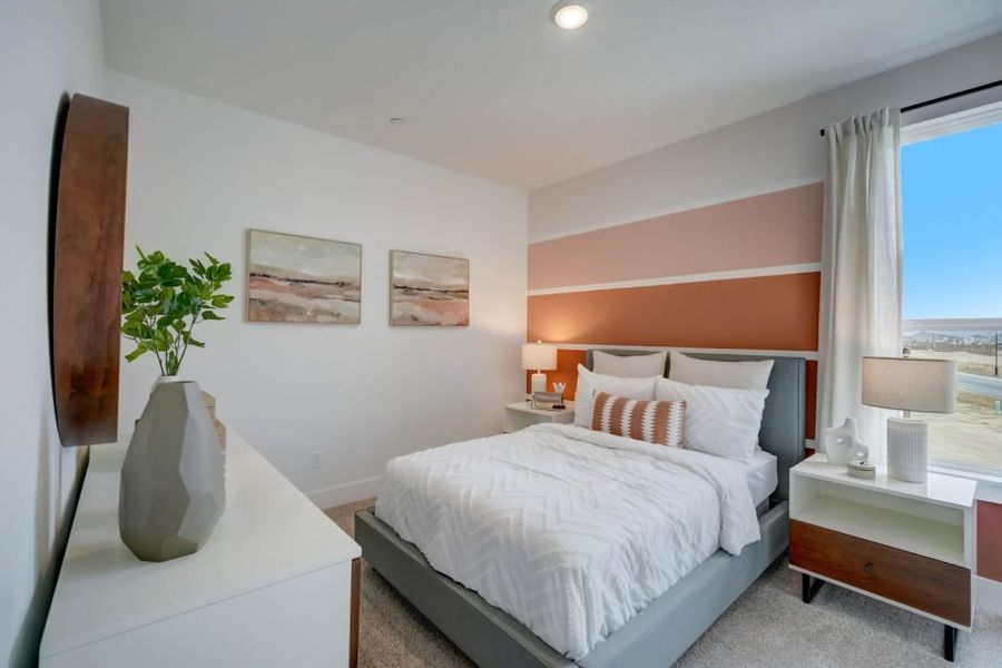 Furnished interior view inside a new home in Avery Centre, Round Rock (Image 5).