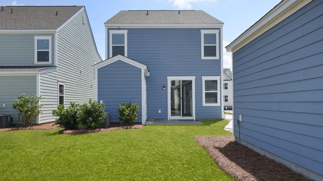 Exterior details and patio area of a home in Sheep Island, Summerville (Image 27).