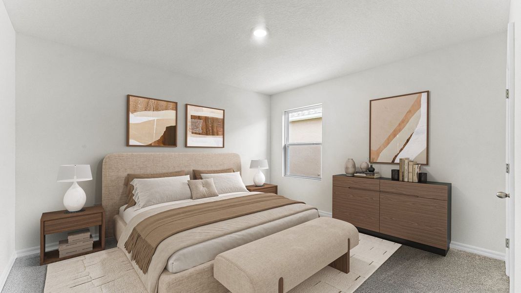 Furnished interior view inside a new home in Fountain View, Ormond Beach (Image 8).