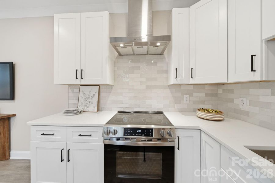 Furnished interior view inside a new home in , Charlotte (Image 19).