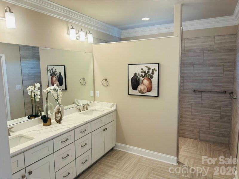 Furnished interior view inside a new home in , Denver (Image 5).