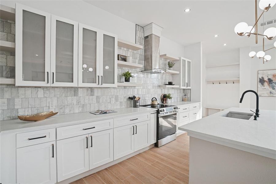 Furnished interior view inside a new home in , Tool (Image 12).