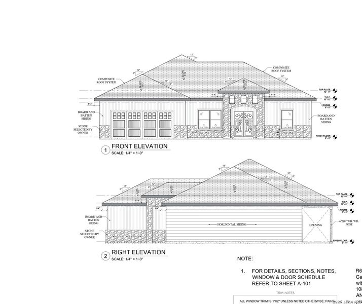 Exterior rendering of this home design in , San Antonio, TX (Image 3).