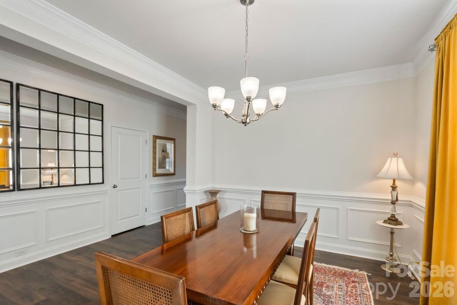 Furnished interior view inside a new home in Sylvan Creek, Denver (Image 10).