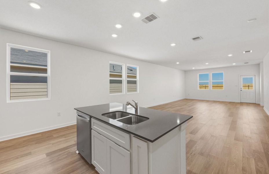 Furnished interior view inside a new home in Larson Crossing, Elgin (Image 13).