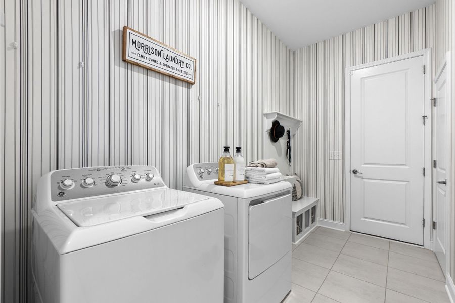 Representative furnished interior of a home built from the Whitmore II by Taylor Morrison in Tramore, Harrisburg (Image 17).