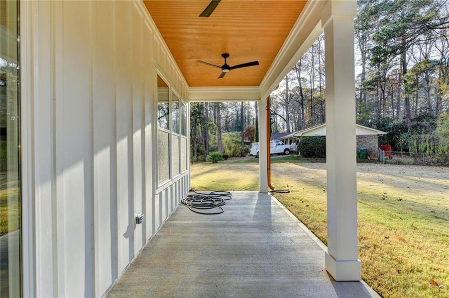 Exterior details and patio area of a home in , Lawrenceville (Image 33).