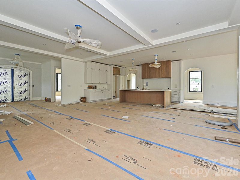 In-progress construction of a new home in , Charlotte, NC (Image 4).