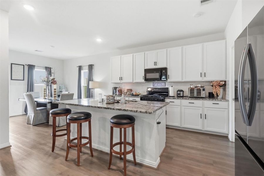 Furnished interior view inside a new home in Oakwood Estates, Waller (Image 12).