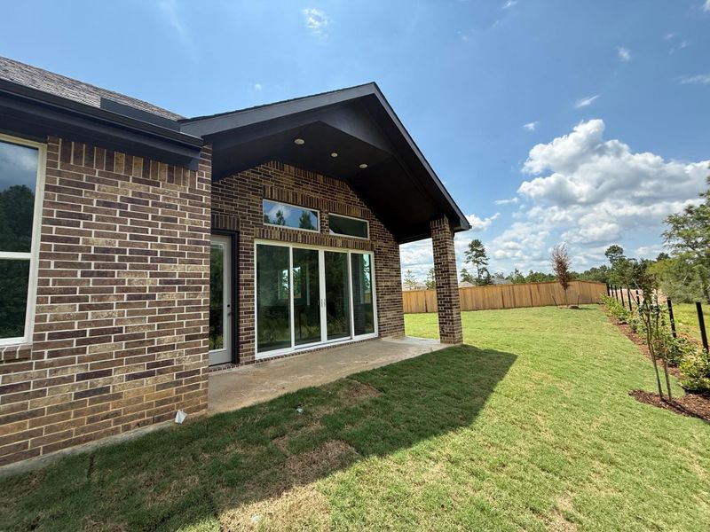 Front exterior of a new home in Kresston, Montgomery, TX, highlighting curb appeal (Image 7). Front exterior of a new home in Kresston, Montgomery, TX, highlighting curb appeal (Image 7).