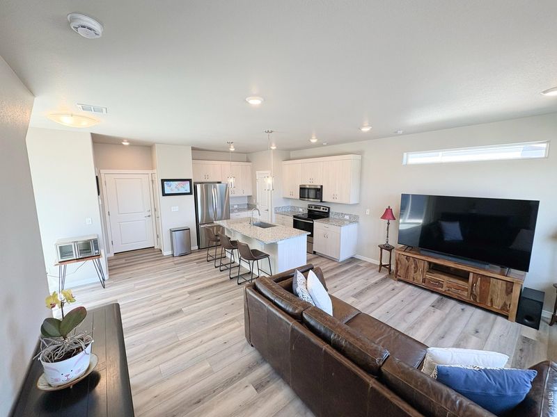 Furnished interior view inside a new home in Fickel Farm, Berthoud (Image 7).