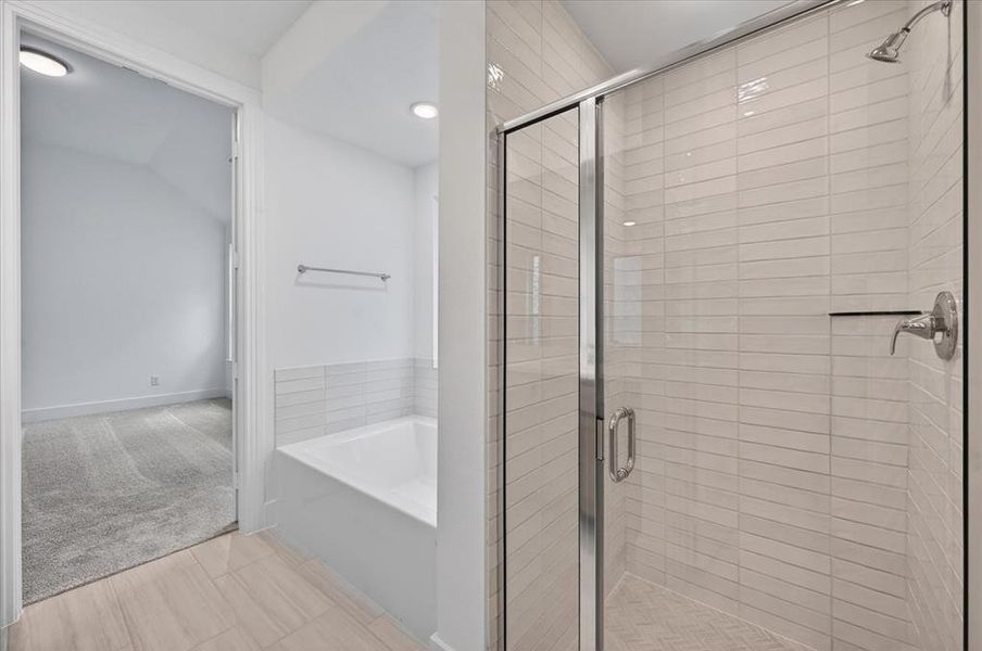 Furnished interior view inside a new home in Wellington, Haslet (Image 10).