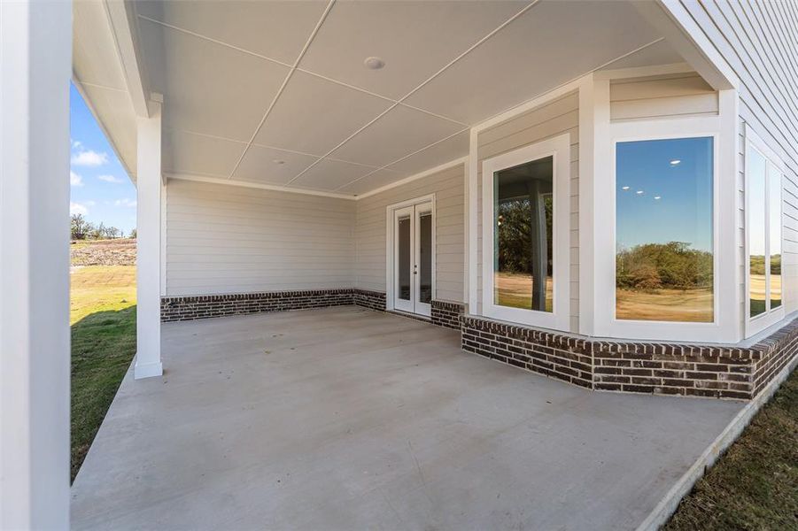 Exterior details and patio area of a home in Oak Grove Addition, Springtown (Image 29). Exterior details and patio area of a home in Oak Grove Addition, Springtown (Image 29).