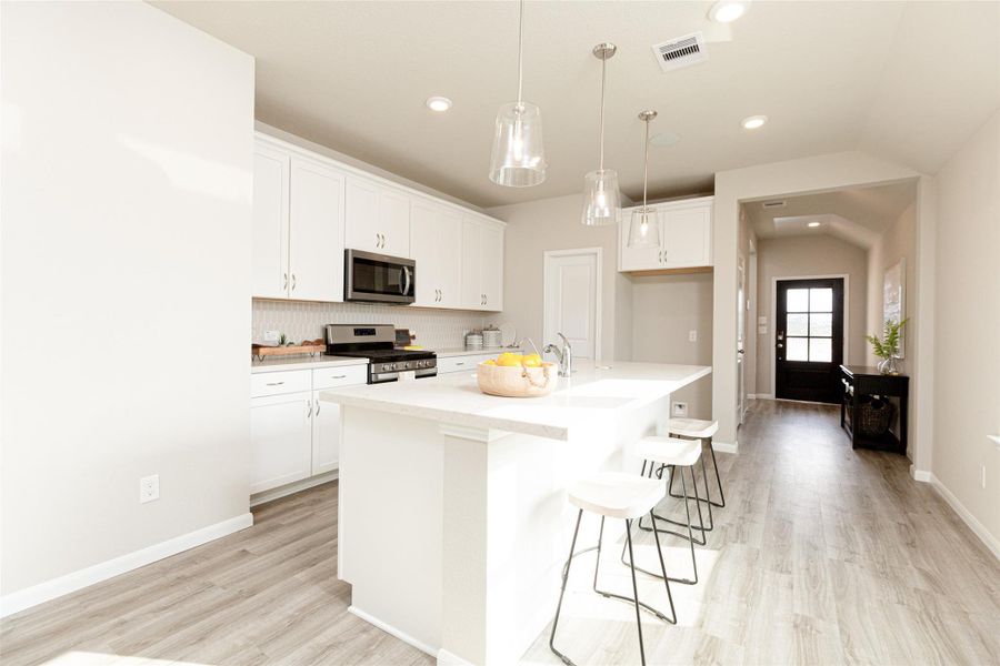 Furnished interior view inside a new home in Montgomery Ridge: Landmark Collection, Montgomery (Image 27).