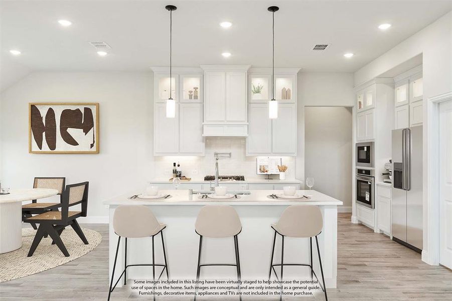 Furnished interior view inside a new home in Sonoma Verde, Rockwall (Image 13).