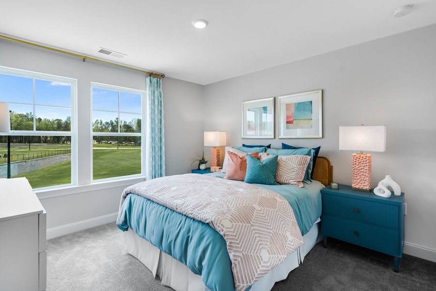 Furnished interior view inside a new home in Forestville Station, Wake Forest (Image 11).