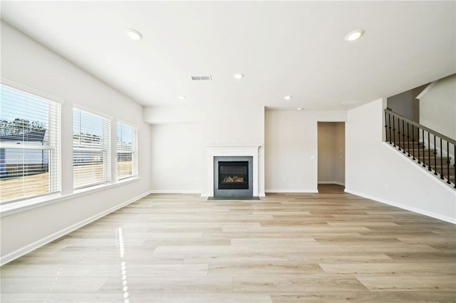 Spacious, unfurnished interior of a new home in Parkside at Grayson, Grayson (Image 29).