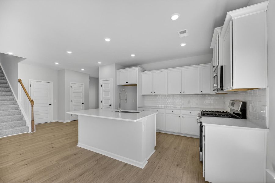 Furnished interior view inside a new home in Carnes Crossroads, Summerville (Image 4).