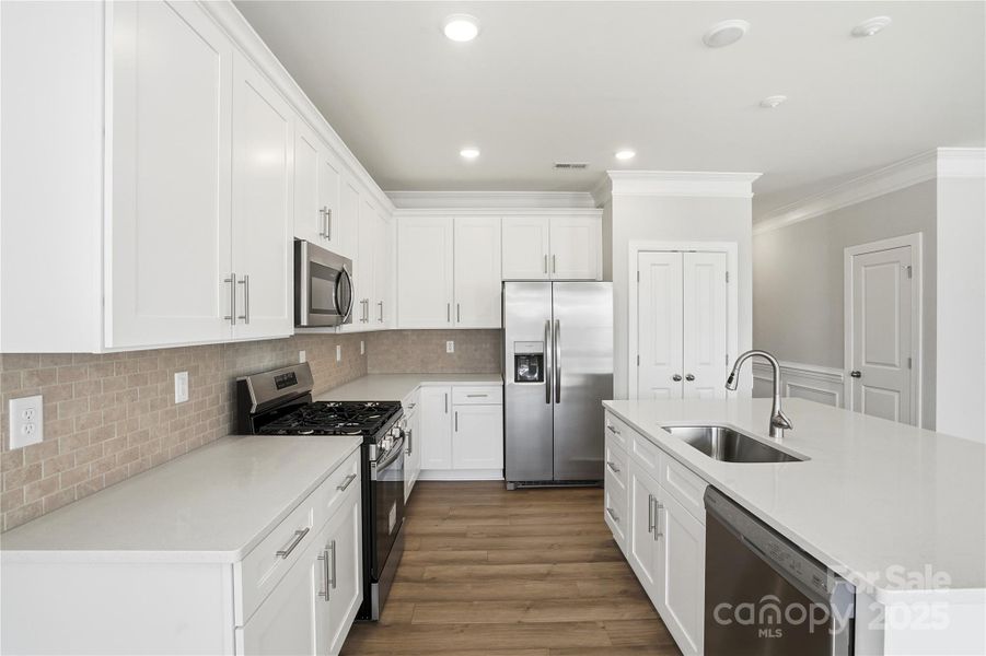 Furnished interior view inside a new home in Grier Meadows, Charlotte (Image 7).