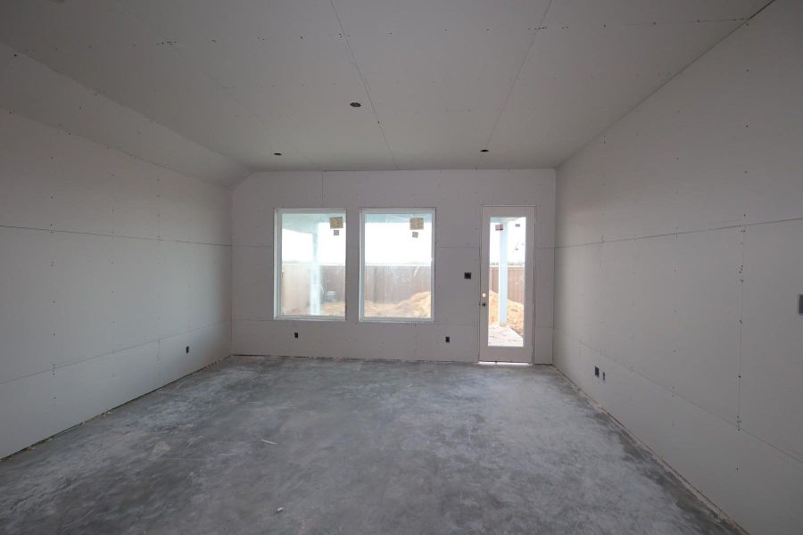 In-progress construction of a new home in Brookewater 45' Homesites, Rosenberg, TX (Image 10).