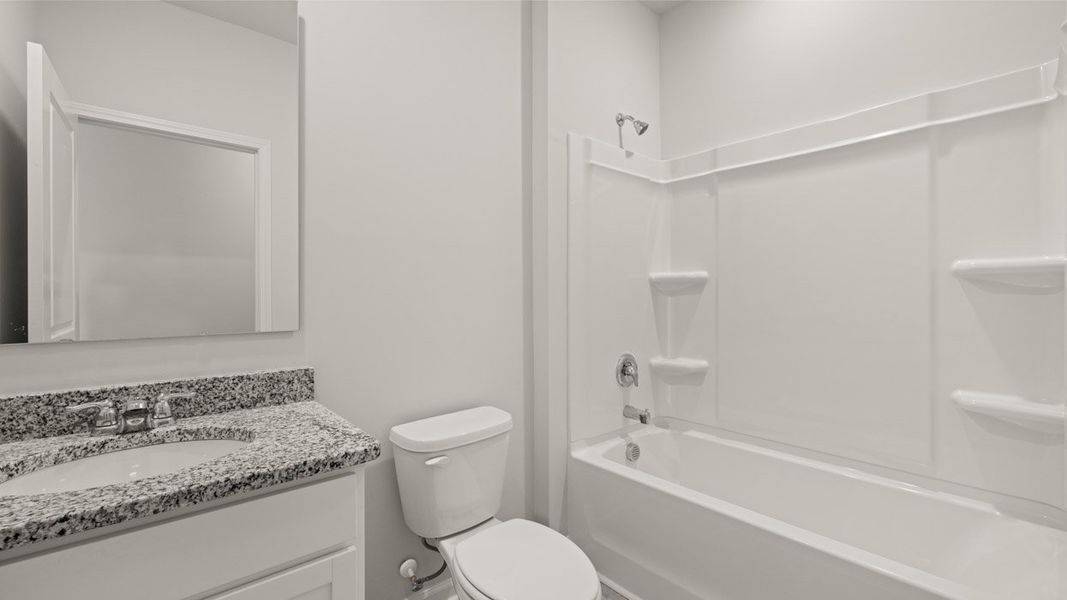 Furnished interior view inside a new home in Bellemeade Landing, Augusta (Image 9).