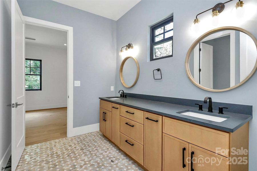 Furnished interior view inside a new home in , Charlotte (Image 9).