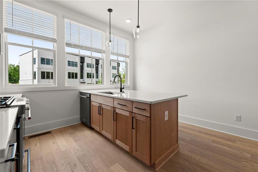 Furnished interior view inside a new home in The Gathering – Alpharetta, Alpharetta (Image 12). Furnished interior view inside a new home in The Gathering – Alpharetta, Alpharetta (Image 12).